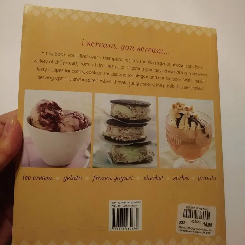 2 Cooking Books The Paleo Effect & Sweet Scoop Photobook HC DJ
